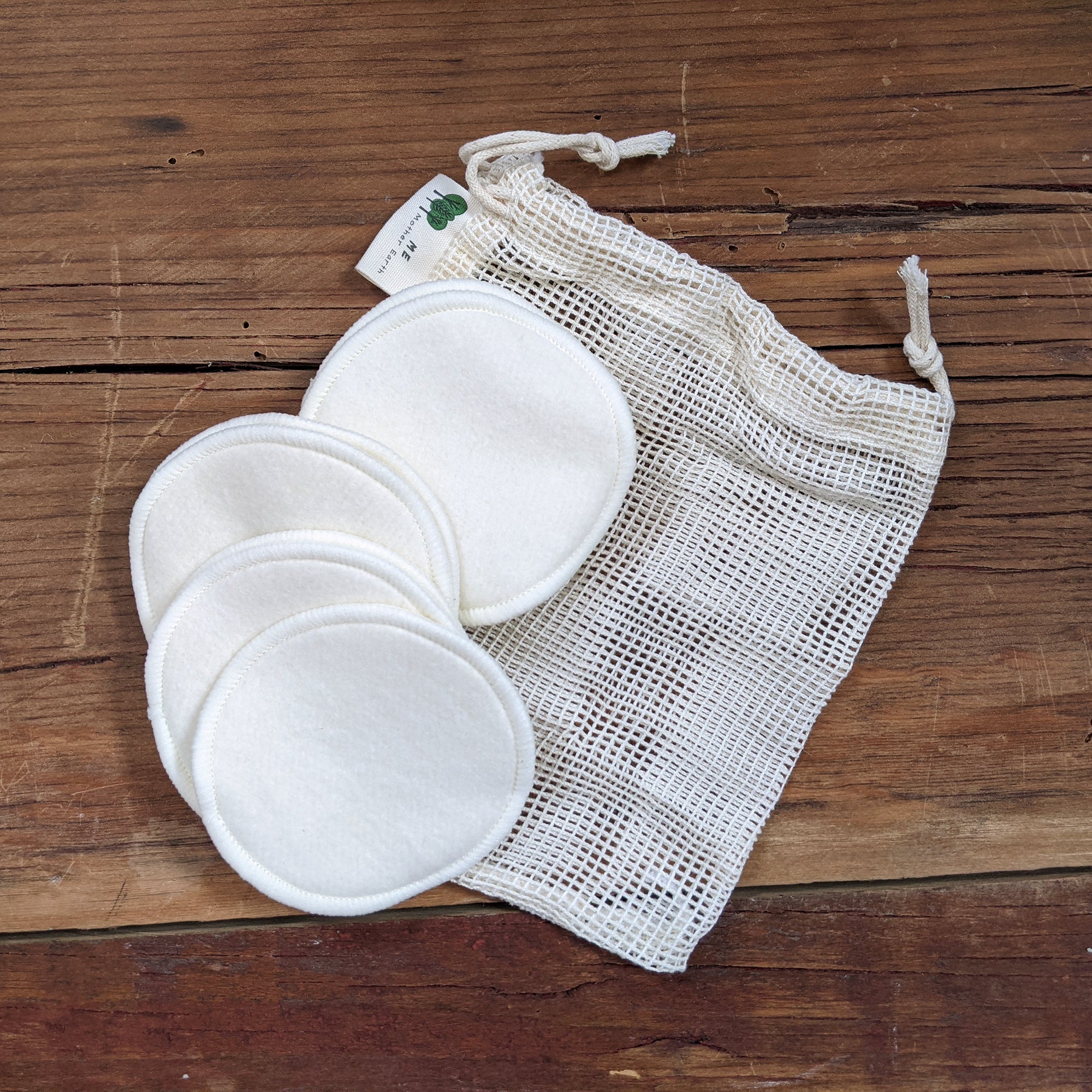 Organic Cotton Rounds, Reusable Makeup Remover Face Wipes