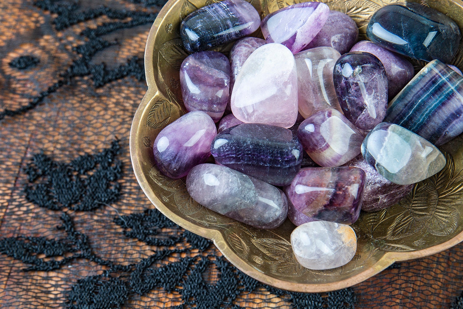 Fluorite Tumbled Stones