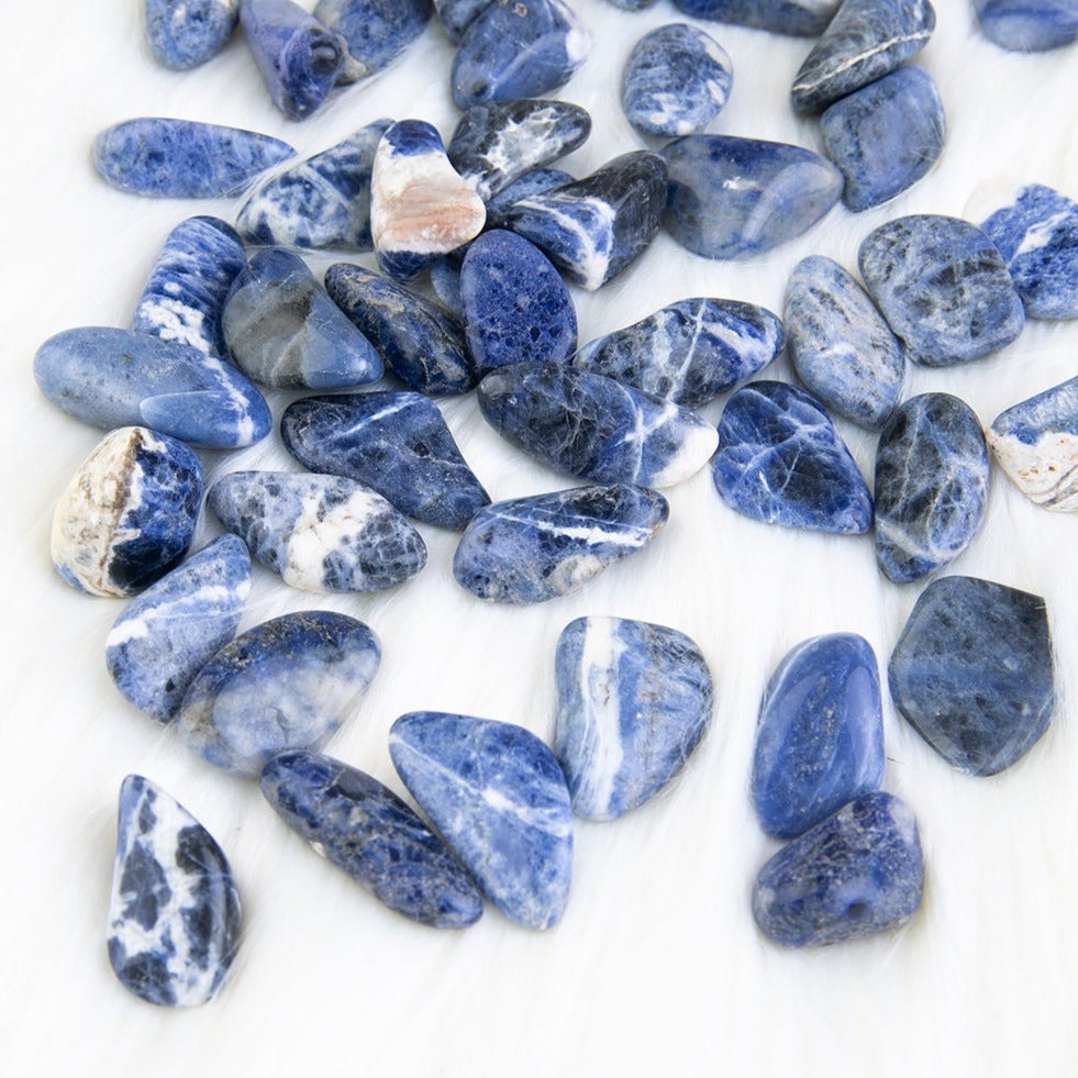 Bulk Sodalite Tumbled Stones