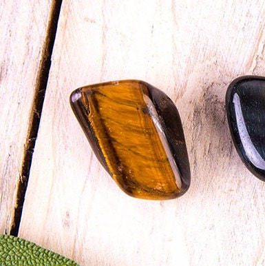 Bulk Tiger Eye Tumbled Stone | Gold Only