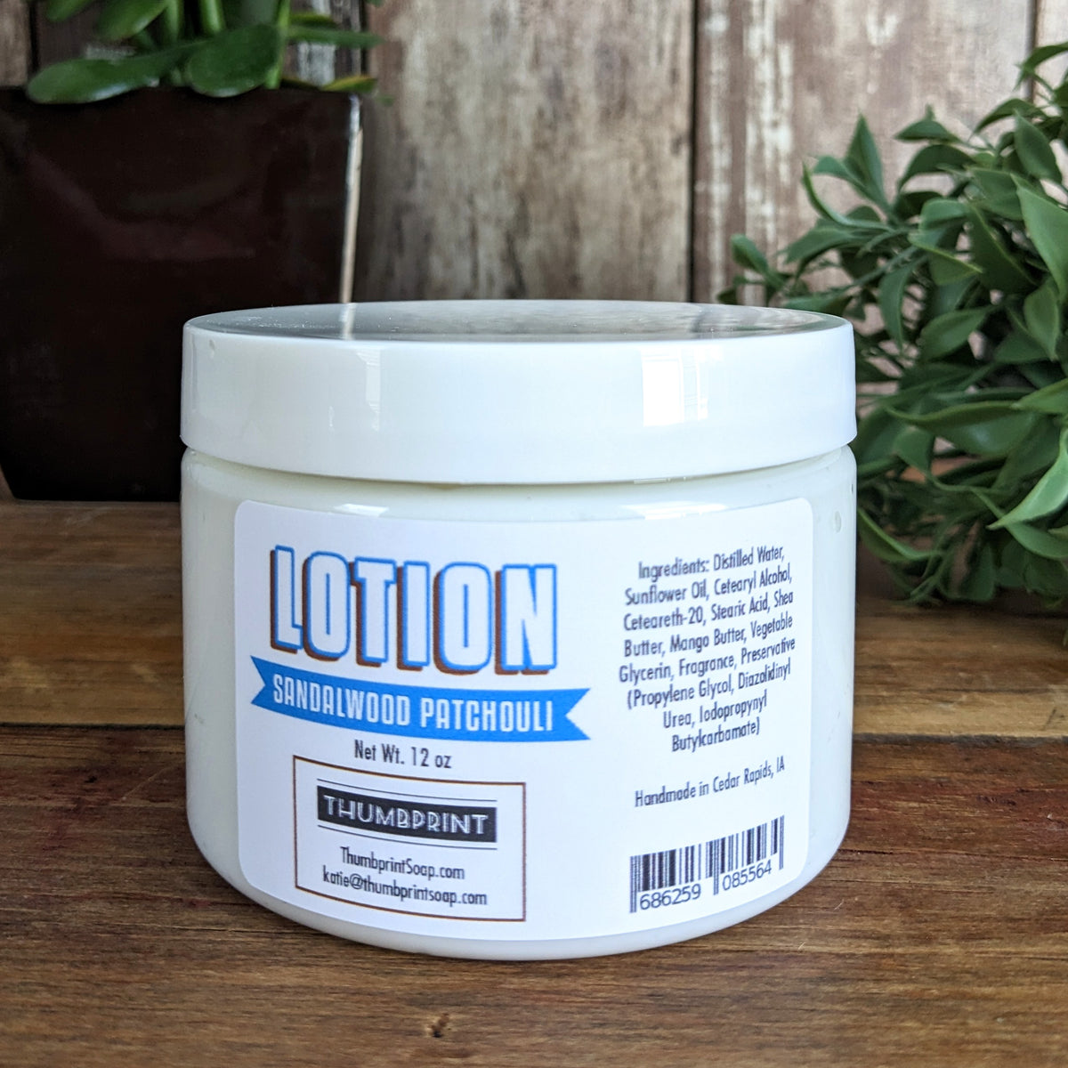 Sandalwood Patchouli Body Lotion
